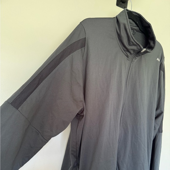 Reebok Grey Zip Front Sweater - Picture 2 of 8
